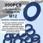 For Toyota Camry Corolla Lexus Oil Drain Plug Gasket 9043012031 Aluminum Oil Pan Bolt Washer Engine Sealing Replacement Parts
