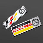 3D Aluminum Car Side Body Trunk Emblem Decoration Sticker For Mercedes Benz AMG Class GLK GLA CLA GLB W108 W447 W204 W205 Fortwo