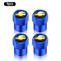 Chevrolet Car Tire Valve Stem Cap, Tire Valve Stem Cover,Universal Car Tire Valve Cap, Tyre Repair & Fitting Tool For Car, SUV