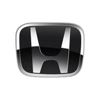 3D Chrome 'H' Emblem for Honda - Steering Wheel Badge ABS Car Front Grill Trunk Sticker Auto Styling Accessories
