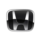 3D Chrome 'H' Emblem for Honda - Steering Wheel Badge ABS Car Front Grill Trunk Sticker Auto Styling Accessories