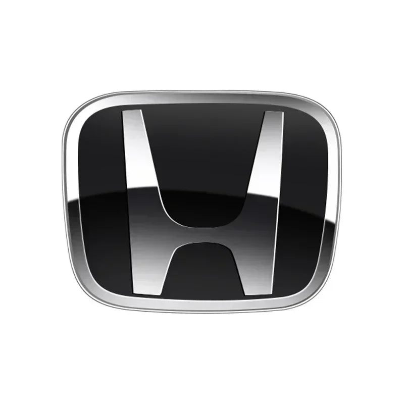 3D Chrome 'H' Emblem for Honda - Steering Wheel Badge ABS Car Front Grill Trunk Sticker Auto Styling Accessories