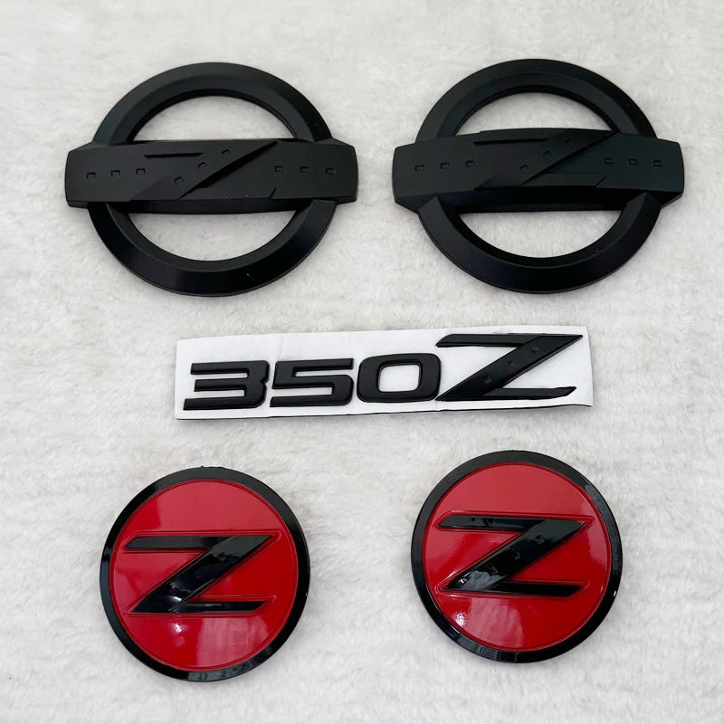 Car Rear Trunk Emblem Badge Sticker Decals for Nissan Z Logo 350Z 370Z Fairlady Z3 Z34 Almera Sylphy Altima Sentra