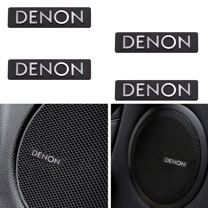 Chevrolet 3D Aluminum Car Audio Stickers Fit For Silverado Impala Malibu Equinox Cruze Camaro Tahoe/Suburban Blazer Spark Aveo