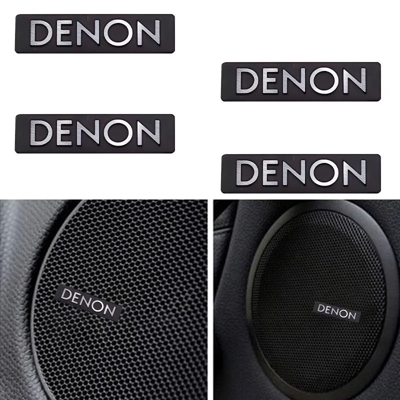 Chevrolet 3D Aluminum Car Audio Stickers Fit For Silverado Impala Malibu Equinox Cruze Camaro Tahoe/Suburban Blazer Spark Aveo
