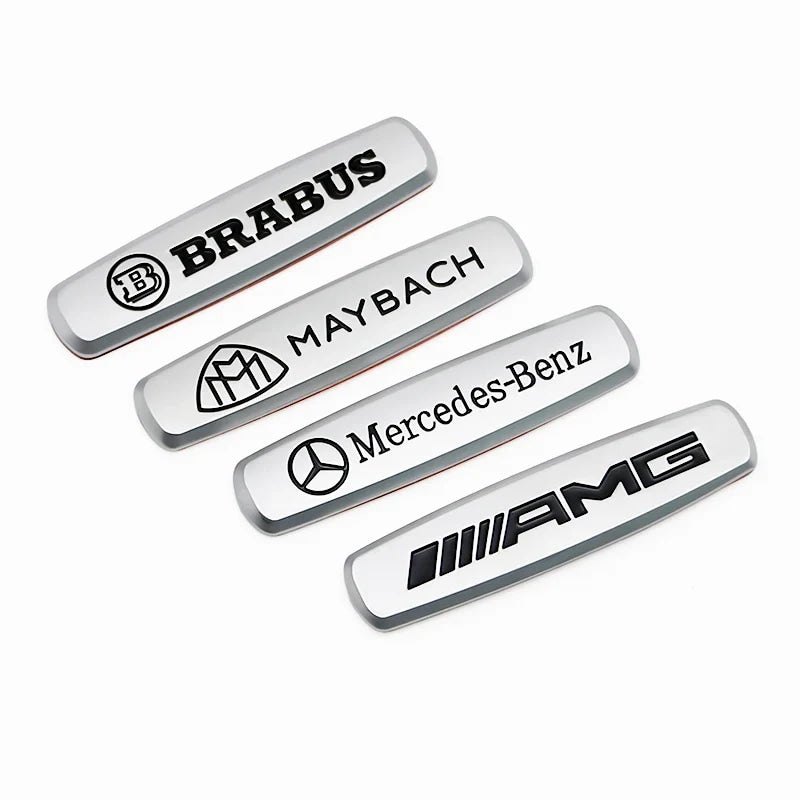 3D Metal Seat Sticker Badge Sticker Interior Sticker For Mercedes-benz AMG Maybach Brabus GLB GLC GLE GLS CLS CLA W215 W205 W463