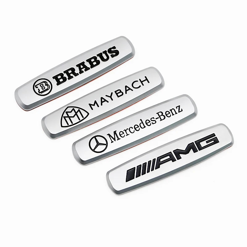 3D Metal Seat Sticker Badge Sticker Interior Sticker For Mercedes-benz AMG Maybach Brabus GLB GLC GLE GLS CLS CLA W215 W205 W463