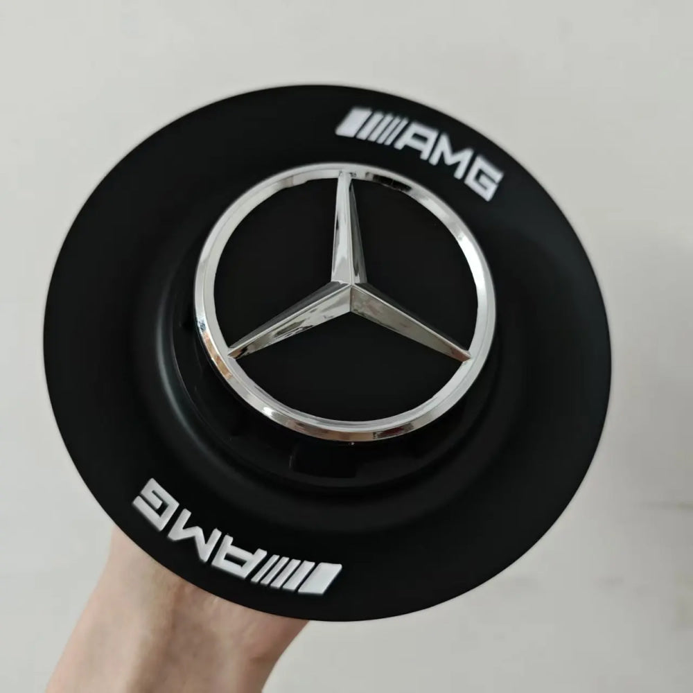 4PCS Aluminum Car Wheel Center Hub Caps for Mercedes-Benz A45S C63S E63S AMG GT GTS C190 Auto Styling Accessories