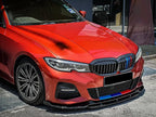 XVIP For BMW G20 3-Series G20 G21 G28 2019-2023 Front Bumper Hood Kidney Racing Grilles Replacement Black Diamond Meteor Style