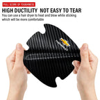 Car Door Sticker Carbon Fiber Scratches Resistant Cover For Chevrolet Silverado Impala Malibu Equinox Cruze Camaro Spark Aveo
