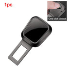 1/2PCS Car Seat Belt Clip Extender Auto Belt Extension Thick Insert Socket Extender Buckle Seat belt buckle plug
