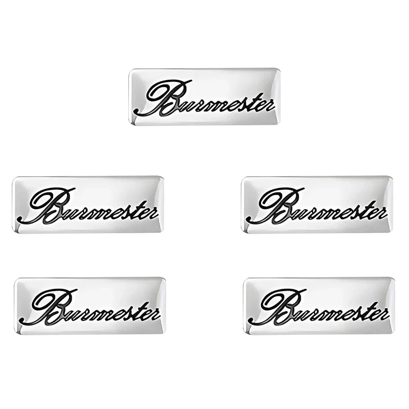 Chevrolet 3D Aluminum Car Audio Stickers Fit For Silverado Impala Malibu Equinox Cruze Camaro Tahoe/Suburban Blazer Spark Aveo