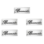 Chevrolet 3D Aluminum Car Audio Stickers Fit For Silverado Impala Malibu Equinox Cruze Camaro Tahoe/Suburban Blazer Spark Aveo