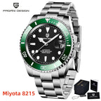 PAGANI Design 2026 New Men Automatic Mechanical Watches Miyota 8215 40mm Stainless Steel Waterproof Watch Relogio