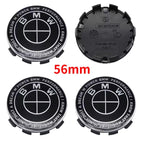 BMW 7Pcs Badge Logo 3D Wheel Center Cap Set Fit E36 E46 E53 E90 E60 E93 E87 G01 G20 E30 X1 X3 X5 X6 X7 F30 F20 Auto Accessories