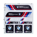 Car Decoration Strip Trunk Sticker Decals Decal For Bmw M Power Performance E93 F10 F20 F30 F40 F25 F26 F31 M3 M5 X1 X3 X5 X6 X7
