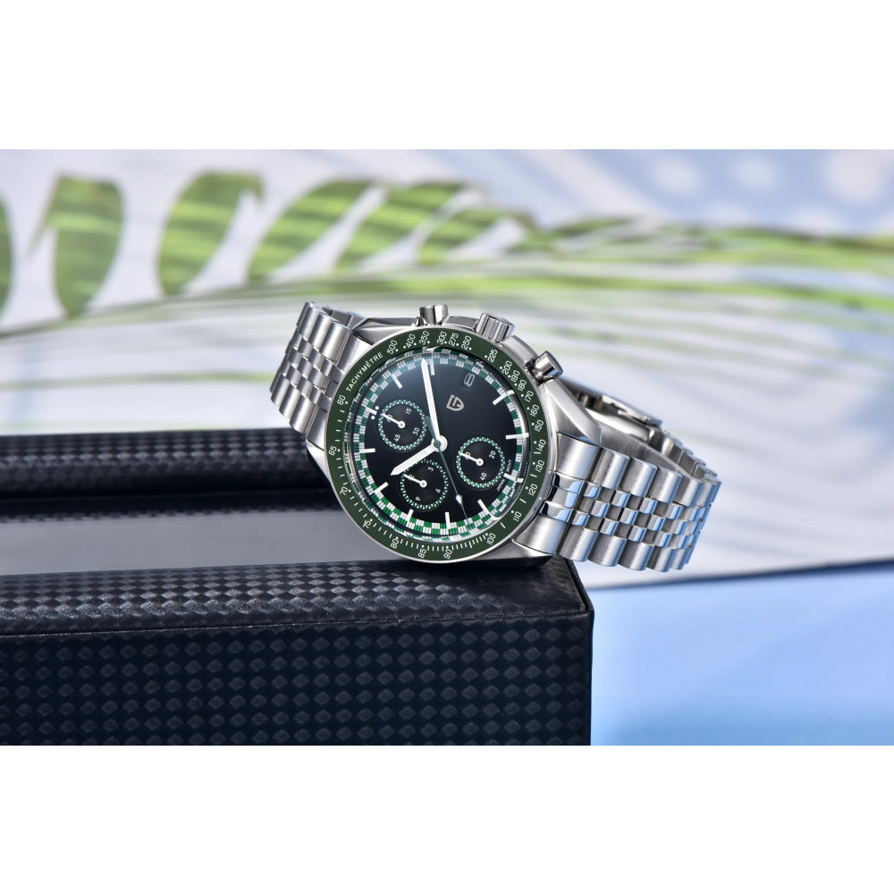 PAGANI DESIGN 2026 New Men's Watches Sport Quartz Watch For Men Racing Chronograph Waterproof AR Sapphire crystal Wristwatch Men