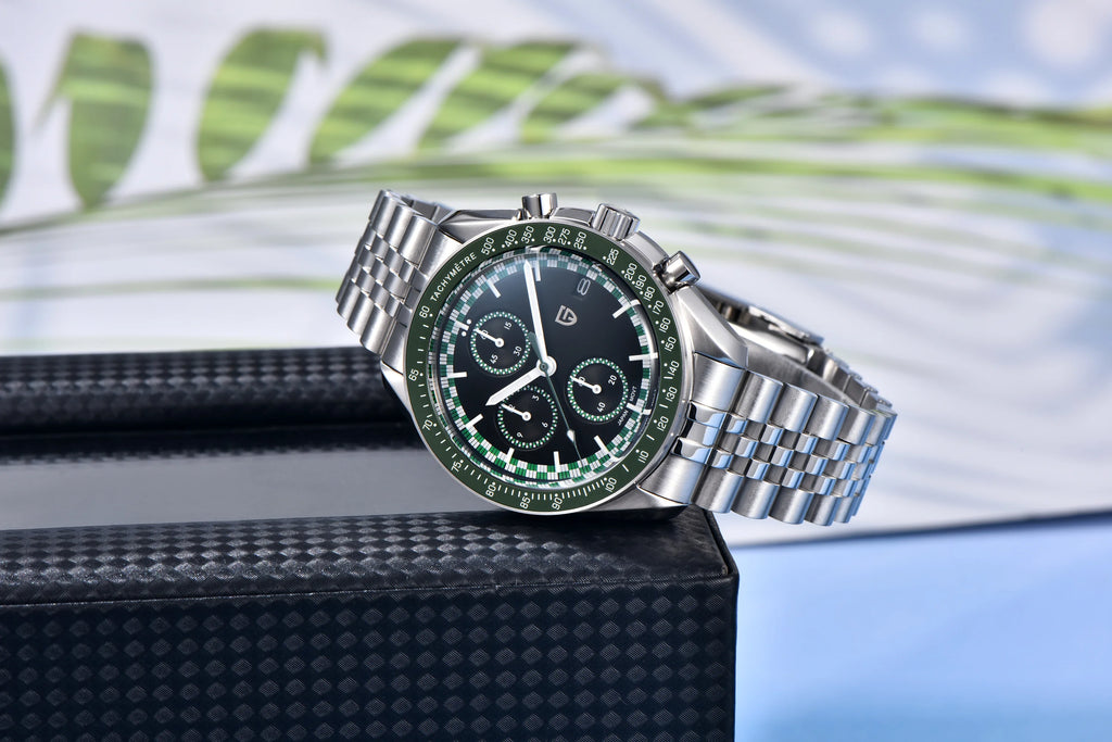 PAGANI DESIGN 2026 New Men's Watches Sport Quartz Watch For Men Racing Chronograph Waterproof AR Sapphire crystal Wristwatch Men