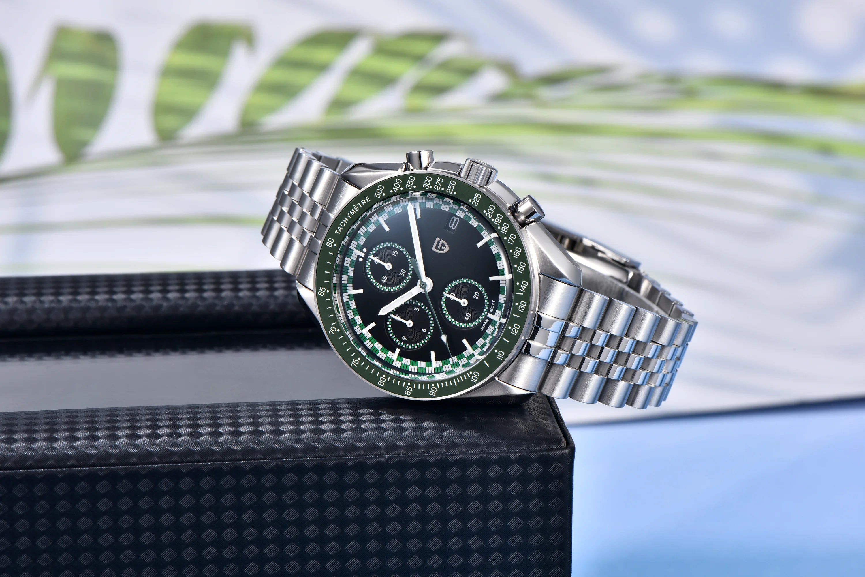 PAGANI DESIGN 2026 New Men's Watches Sport Quartz Watch For Men Racing Chronograph Waterproof AR Sapphire crystal Wristwatch Men