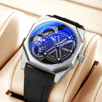PAGANI DESIGNS Reloj mecánico para hombre, relojes deportivos automáticos de lujo para hombre, Reloj de pulsera resistente al agua de acero inoxidable, Relojes