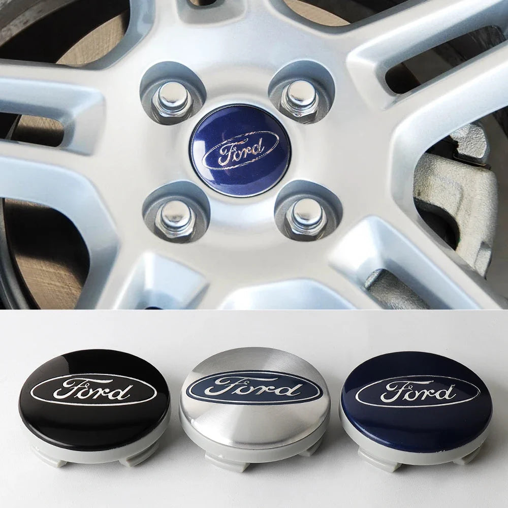 4pcs 54mm Car Styling Wheel Hub Cap Cover Tire Center Hubcaps Auto Accessories For Ford Focus Kuga Mk3 Mondeo Max Fusion Mustang