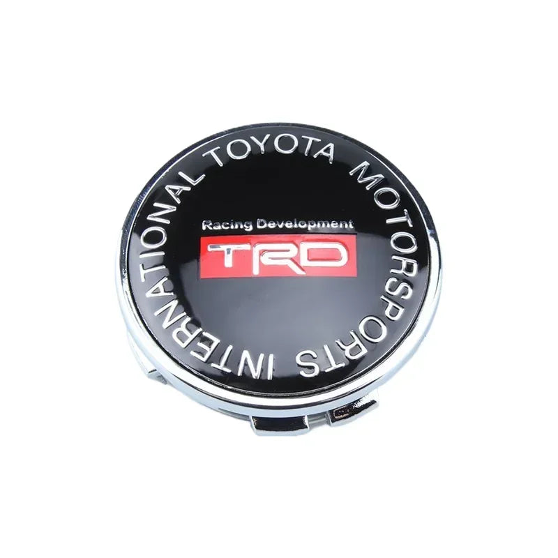 4pcs 60mm Car Tyre Wheel Center Hub Cap Badge For Toyota C-hr Prado Rav4 Yaris Hilux Prius Avensis Corolla Camry Accessories