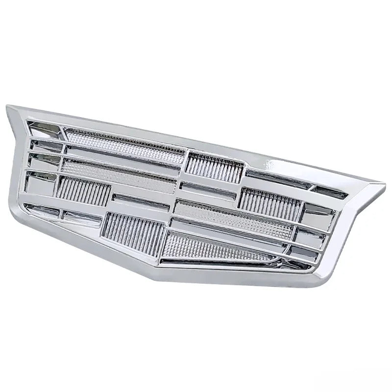 6.3cm/9.2cm Alloy Car Window C-Pillar Badge Sticker Rear Trunk Emblem for Cadillac XT5 ATSL XTS SRX BLS CT4 Escalade Deville DTS