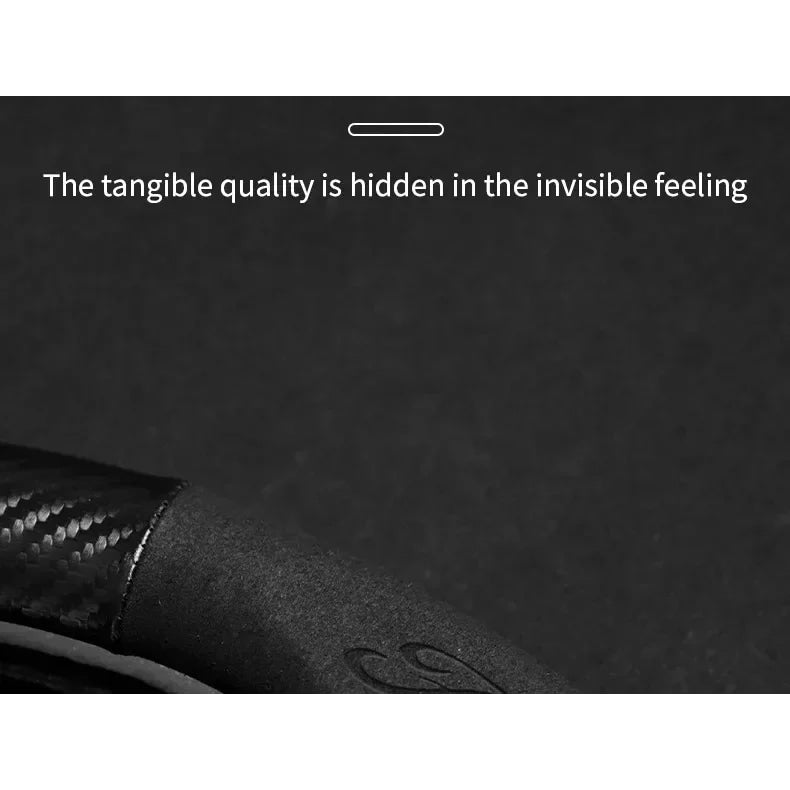 For Ford Mondeo Focus Raptor Puma Edge Explorer Ecosport Ranger F150 Kuga Car Suede Carbon fiber Anti-slip Steering Wheel Cover