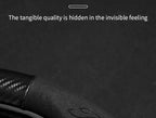 For Ford Mondeo Focus Raptor Puma Edge Explorer Ecosport Ranger F150 Kuga Car Suede Carbon fiber Anti-slip Steering Wheel Cover