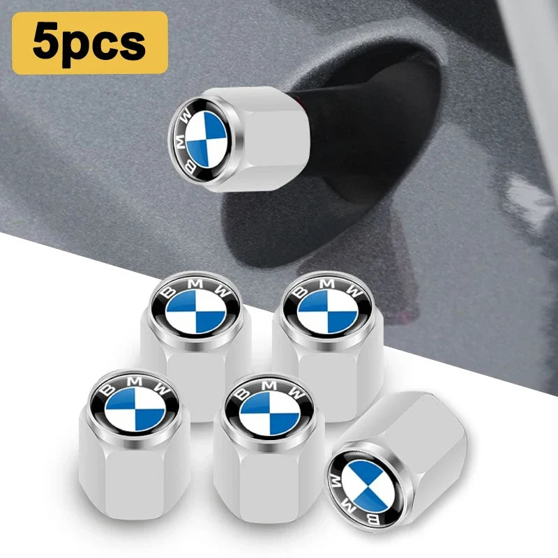 5Pcs Metal Car Styling Wheel Tire Valve Cap Cover Accessories For Bmw M2 M3 M5 Performance E36 E39 E46 E53 E90 E60 E61 E93 X3 X1