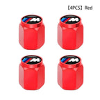 Car Wheel Tire Valve Air Stem Cap Cover For BMW X1 X3 E39 E46 E30 E36 E87 E60 E90 F26 G02 Personalized Decoration Accessories