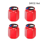 Car Wheel Tire Valve Air Stem Cap Cover For BMW X1 X3 E39 E46 E30 E36 E87 E60 E90 F26 G02 Personalized Decoration Accessories