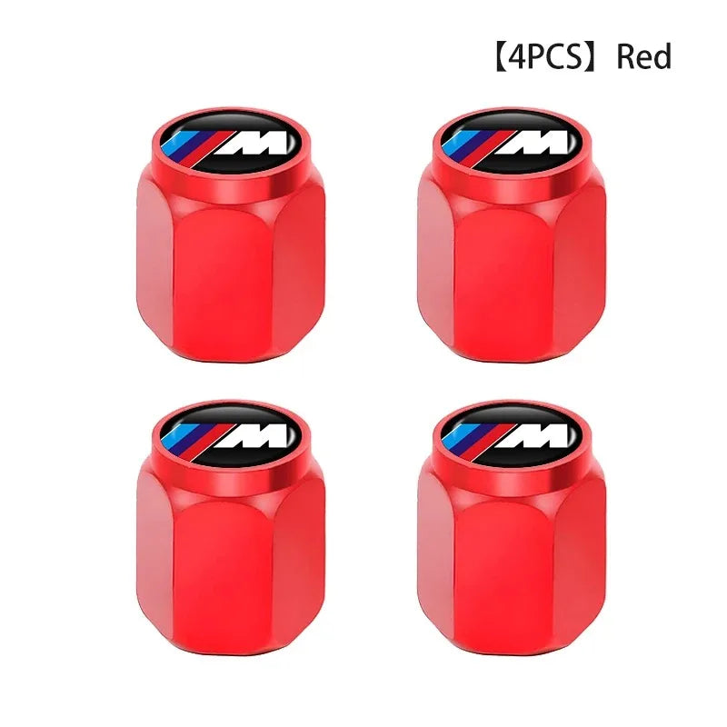 Car Wheel Tire Valve Air Stem Cap Cover For BMW X1 X3 E39 E46 E30 E36 E87 E60 E90 F26 G02 Personalized Decoration Accessories