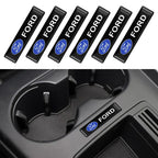 10Pcs 3D Car Styling Epoxy Emblem Badge Stickers Goods Auto Accessories For Ford Focus mk2 mk3 Fiesta Fusion Ranger Mondeo Kuga