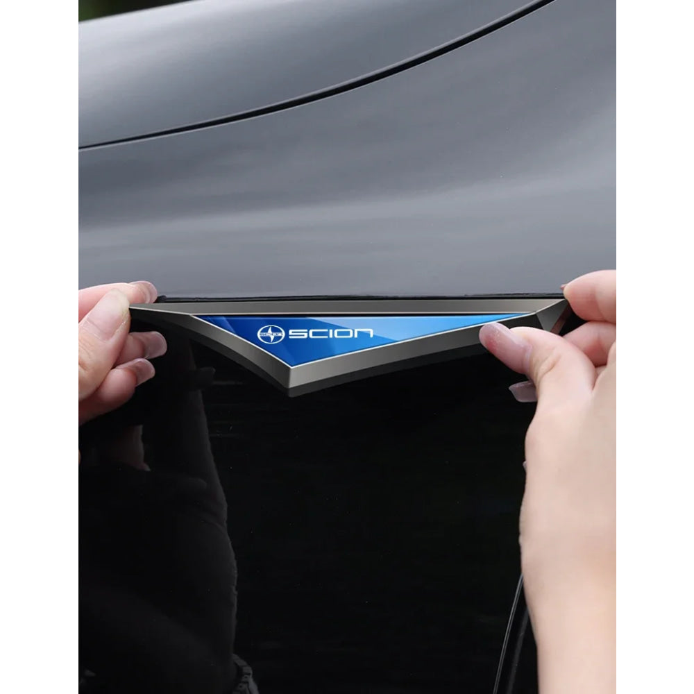 2pcs 3d alloy car stickers car accsesories accessory for Toyota scion FR-S im IA