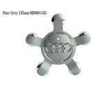 Audi 4pcs 60mm 61mm 68mm 69mm 123mm Car Styling Wheel Center Cap Hub Covers Badge for Audi A3 A4 A5 A6 A7 A8 S4 S6 Sticker