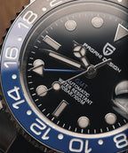 PAGANI DESIGN 2026 GMT Watches Men Luxury Sapphire Automatic Mechanical Watch 40MM Stainless Steel Waterproof Watches for men