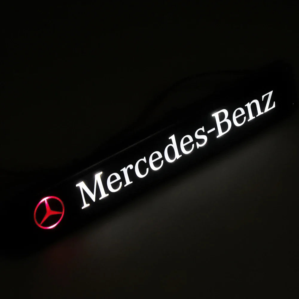 Front Grille LED Emblem Light Illuminated Badge For Mercedes AMG W205 C180 C200 C260 C300 W124 W126 W140 W168 W169 Car Accessory