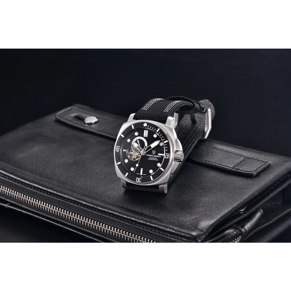 PAGANI DESIGN 2026 New NH39 Sports Automatic Men's Mechanical Watch Sapphire Stainless Steel 200m Waterproof Sports Reloj Hombre