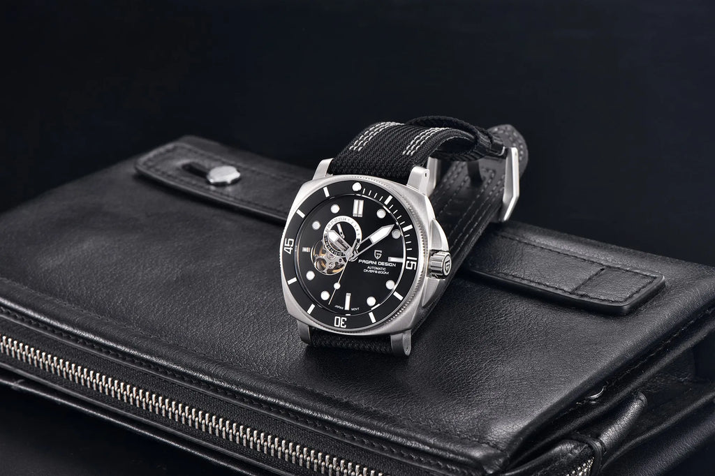 PAGANI DESIGN 2026 New NH39 Sports Automatic Men's Mechanical Watch Sapphire Stainless Steel 200m Waterproof Sports Reloj Hombre