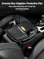 Leather Car Armrest Box Pad Auto Armrest Mat High Quality Accessorie For Chevrolet Camaro Colorado Cobalt Beat Groove Volt Trax