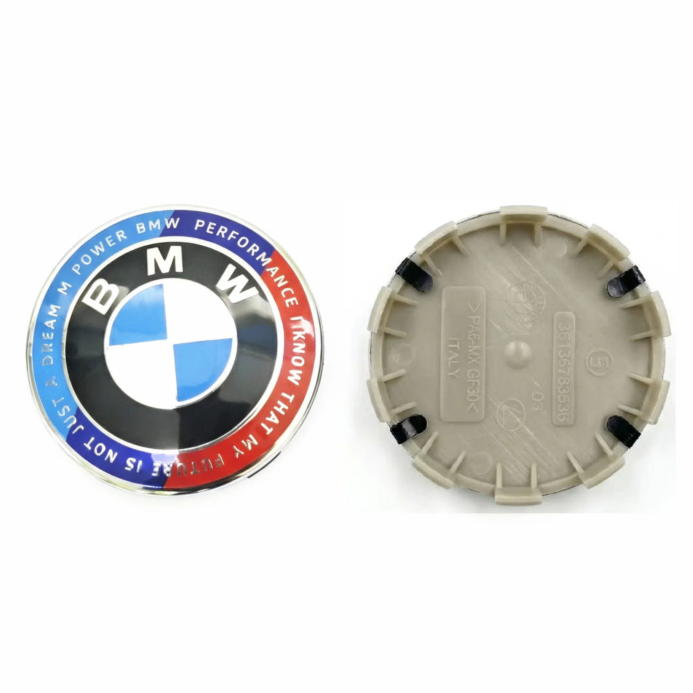 4pcs 56mm 68mm Blue Logo Car Wheel Center Caps Hub Cover Badge For BMW E30 E87 E81 E82 F30 F31 F32 F33 F35 F36 G21 G28 G31 G38