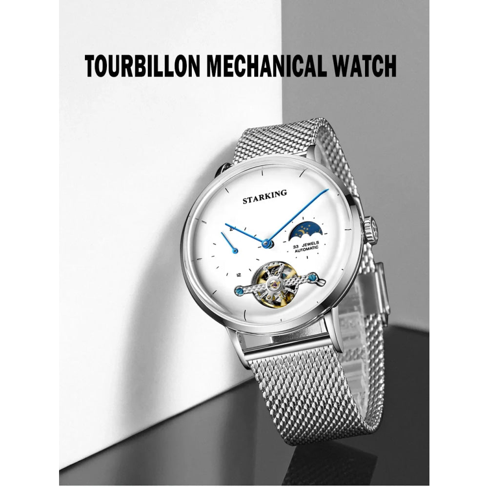 Classic Men's Watches Tourbillon Multi-function Full Automatic Men Watch High end Male Steel Strap Waterproof Wrist watches