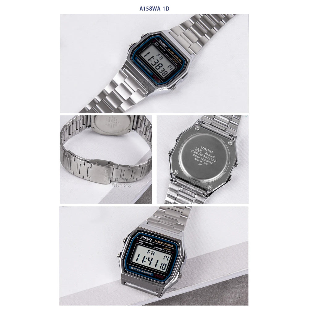 Casio watch silver watch men set brand luxury LED digital Waterproof Quartz men watch Sport military Wrist Watch relogio masculi