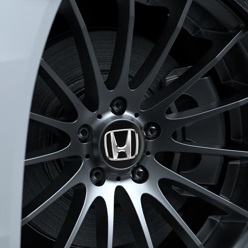 ABS Wheel Center Cap Wheels Tyre Car Wheel Center Cap Set Vehicles Cover For Honda Civic Fit Jazz Accord Pilot CRV Odyssey