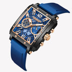 2026 New Pagani Design PD1725 Men Square Quartz Watch Chronograph 42MM Sapphire Glass Waterproof Racing Sports Silicone reloj