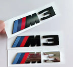 Suitable For BMW Group M3 Emblem Standard Trunk Tail Standard ABS Logo Sticker For BMW E30 E46 E36 E90/E92/E93 F80 GTS CRT CSL