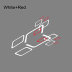 Car Side Sticker Racing Sport Decal for VW Transporter Touran Caddy Ford Transit Fiat Ducato Reanult Trafic Citroen Berlingo