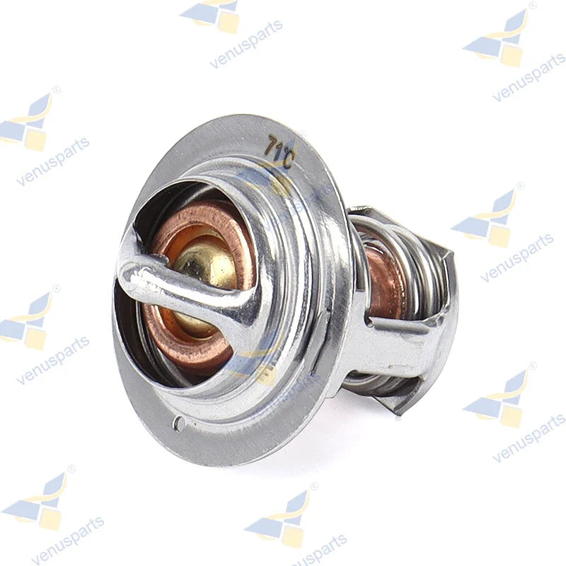 For Kubota V1305 V1500 V1505 V1702 V1902 V1903 D1105 D1803 D1302-D Engine Thermostat 19434-73014 Excavator Parts 1943473014 71℃