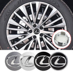 4pcs 62mm Car Wheel Center Hub Cap Rim Dustproof Cover Emblemem For Lexus RX NX UX GX ES260 ES300 LS500 IS250 RX350 LX570 LX600